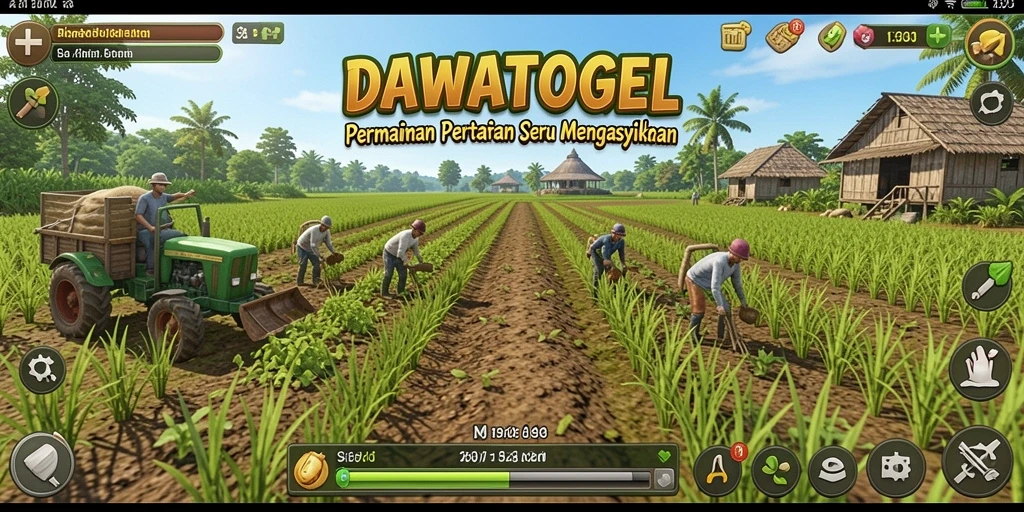 Tampilan gameplay DAWATOGEL yang menarik dan menyenangkan.