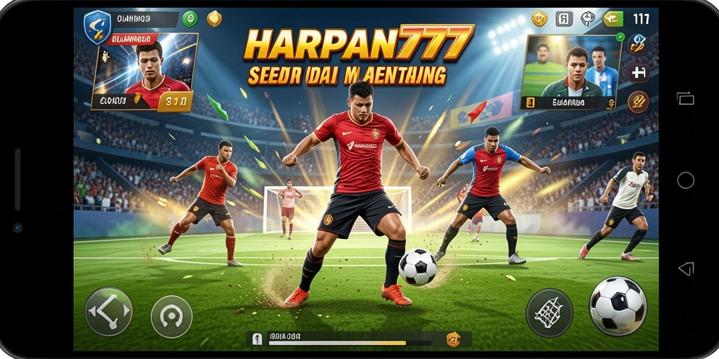Tampilan gameplay HARAPAN777 yang penuh aksi dan seru.